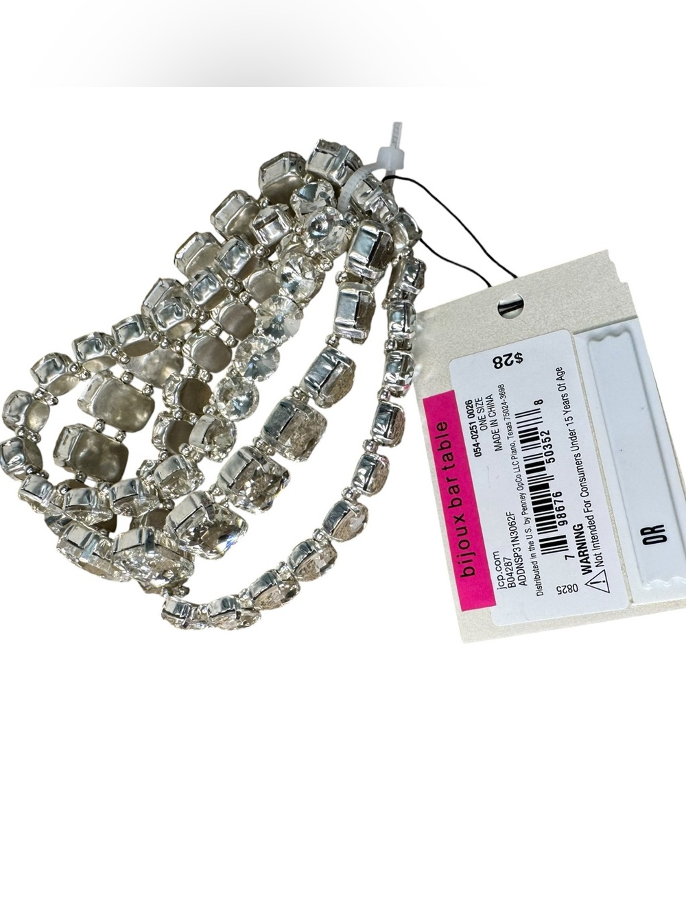 3 Stretchy Bracelets Bijoux Bar - Picture 4 of 4